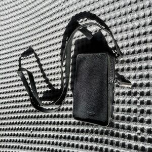 Hammitt Sleek Black Crossbody Bag